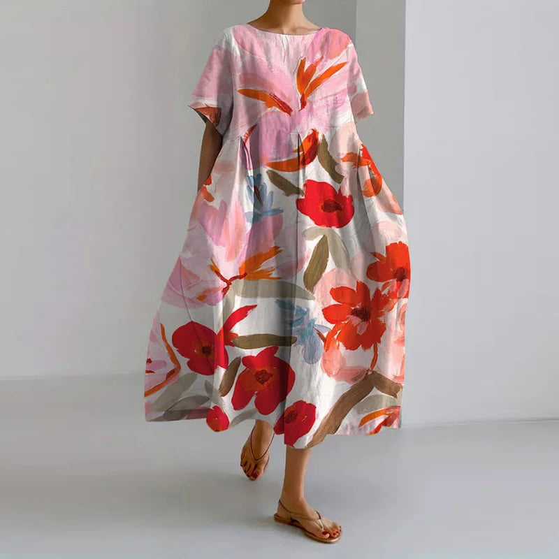 Luciana - Relaxed Floral Dress
