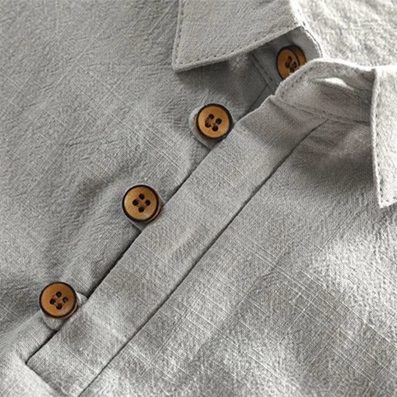 Lorenzo | Linen Polo Shirt