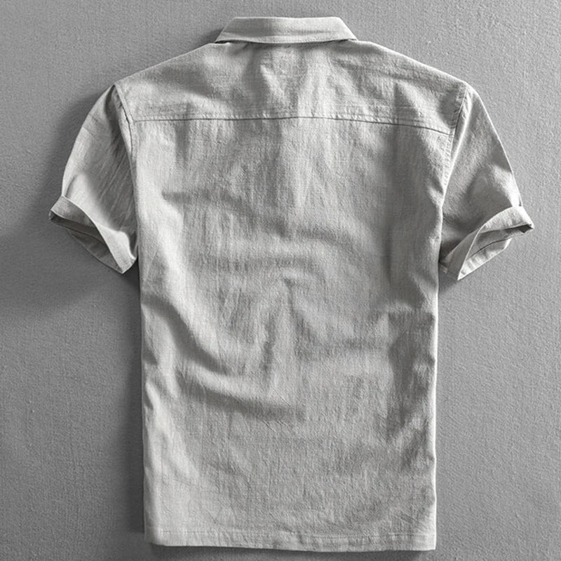 Lorenzo | Linen Polo Shirt