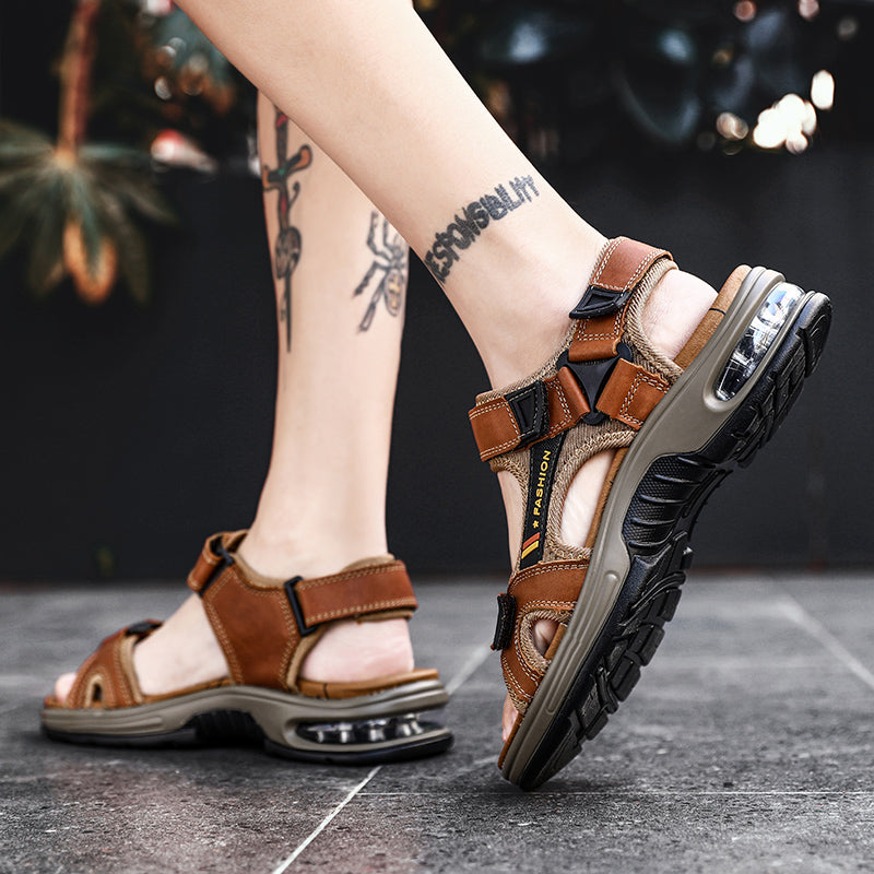 Bruno - Stylish Leather Sandals