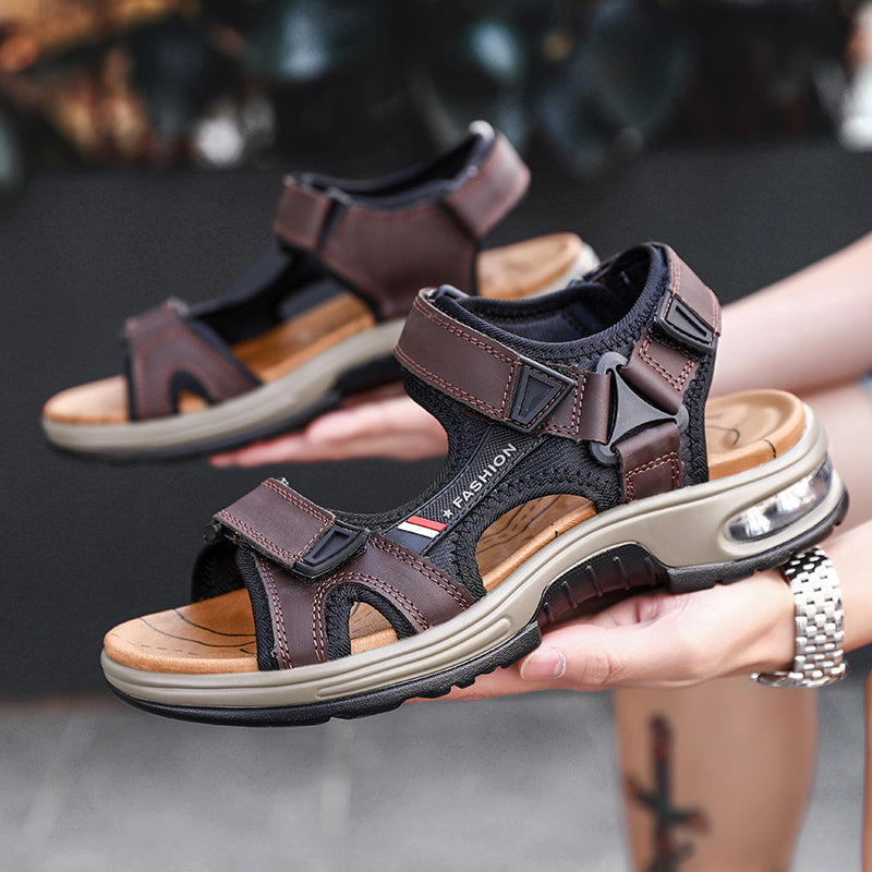 Bruno - Stylish Leather Sandals