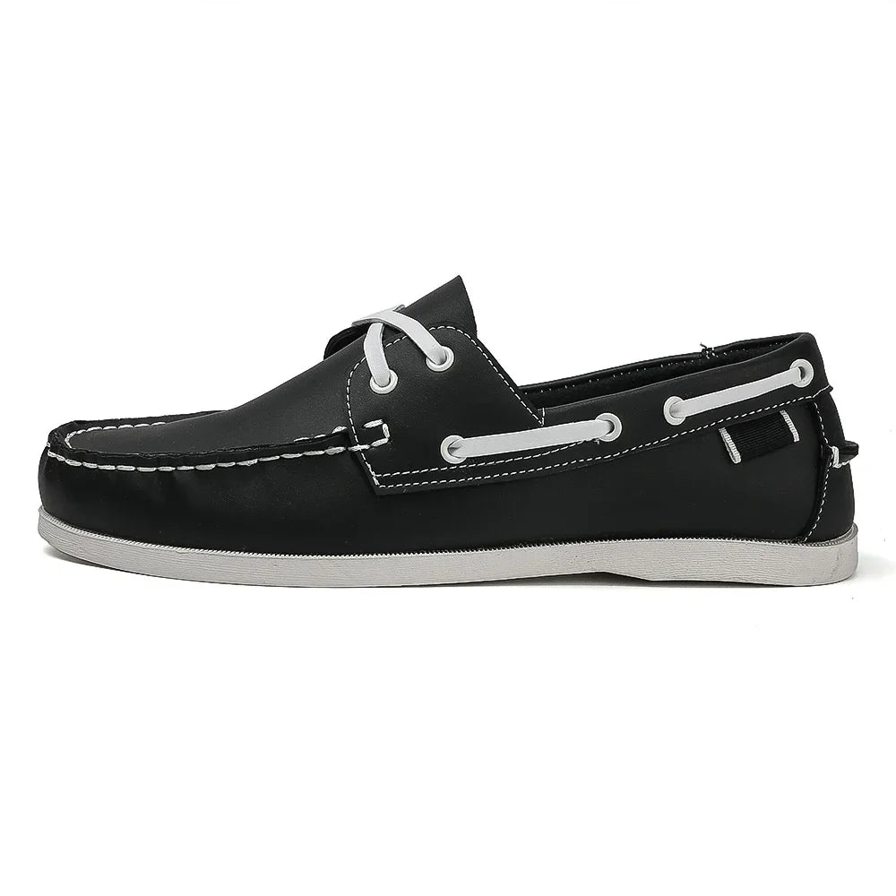 Rafaele Contrast Stitch Loafers