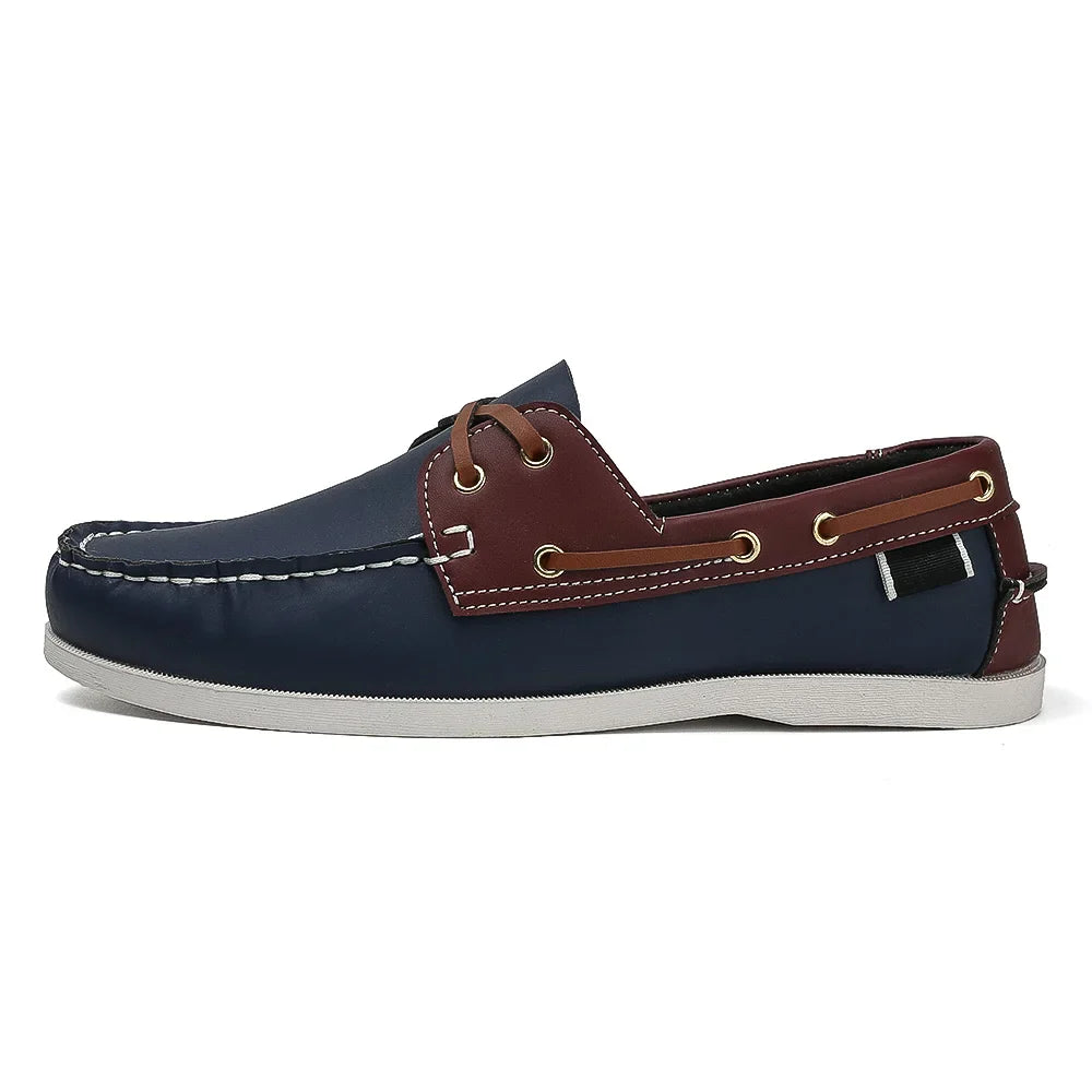 Rafaele Contrast Stitch Loafers