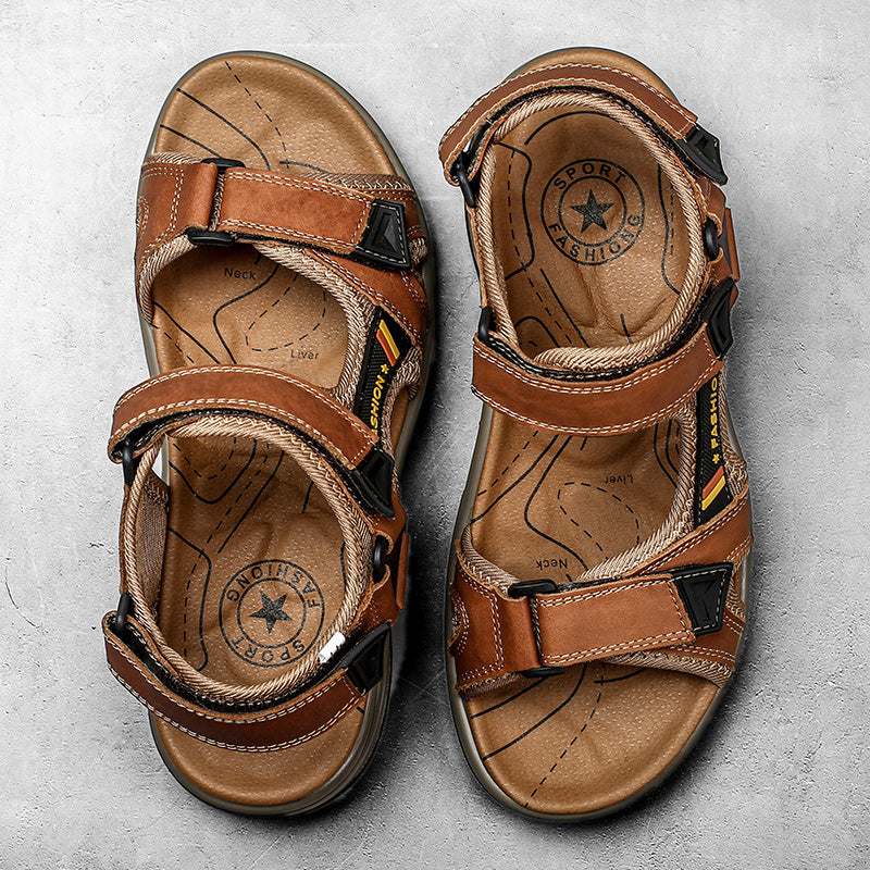 Bruno - Stylish Leather Sandals