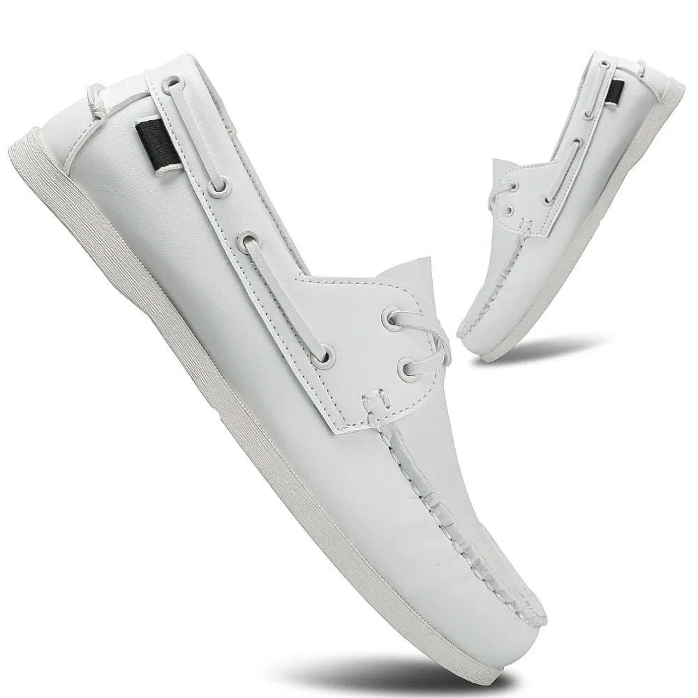 Rafaele Contrast Stitch Loafers