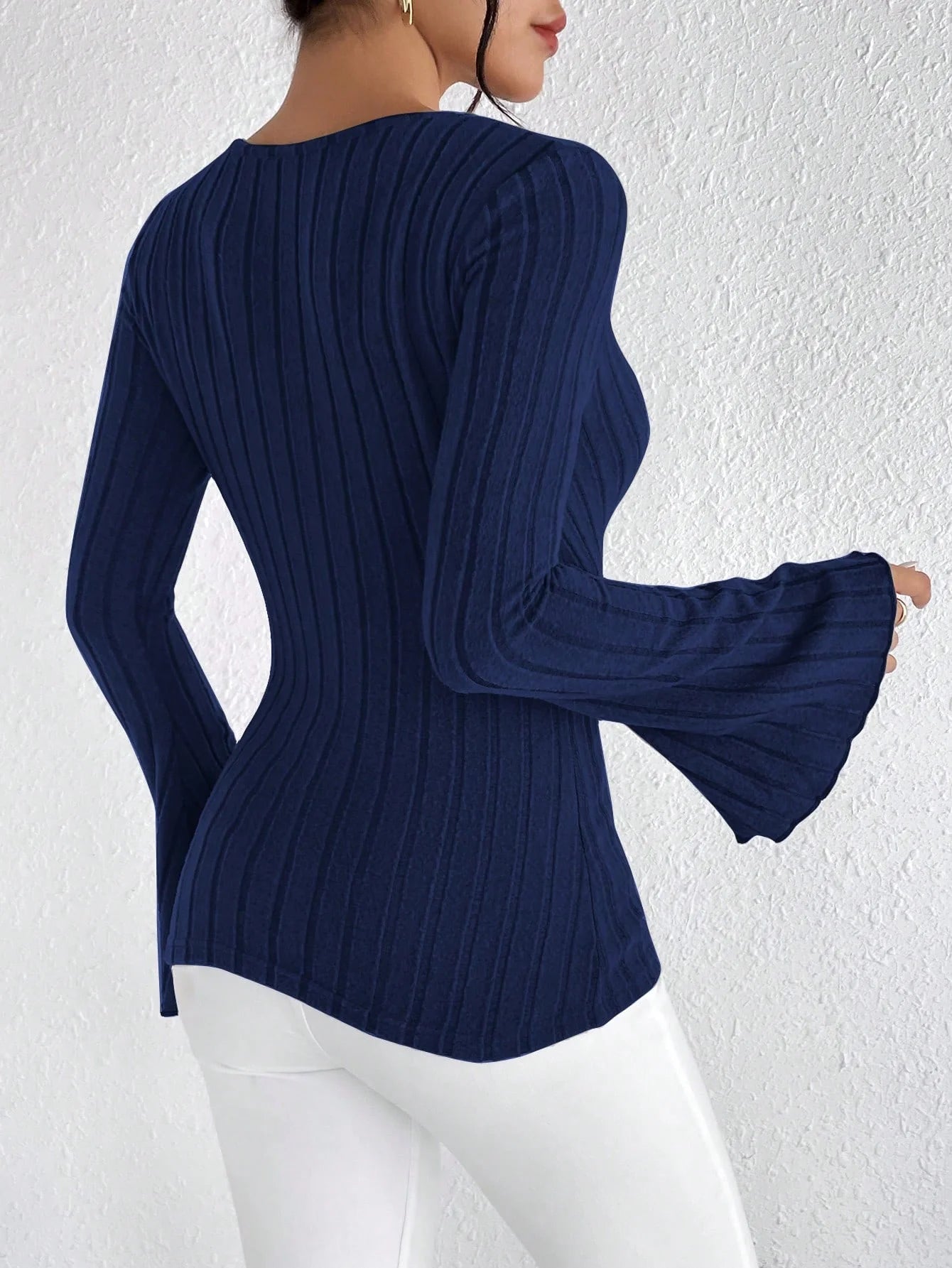 Teodora Slim Striped Top
