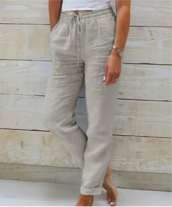 Roberta - Casual Drawstring Pants
