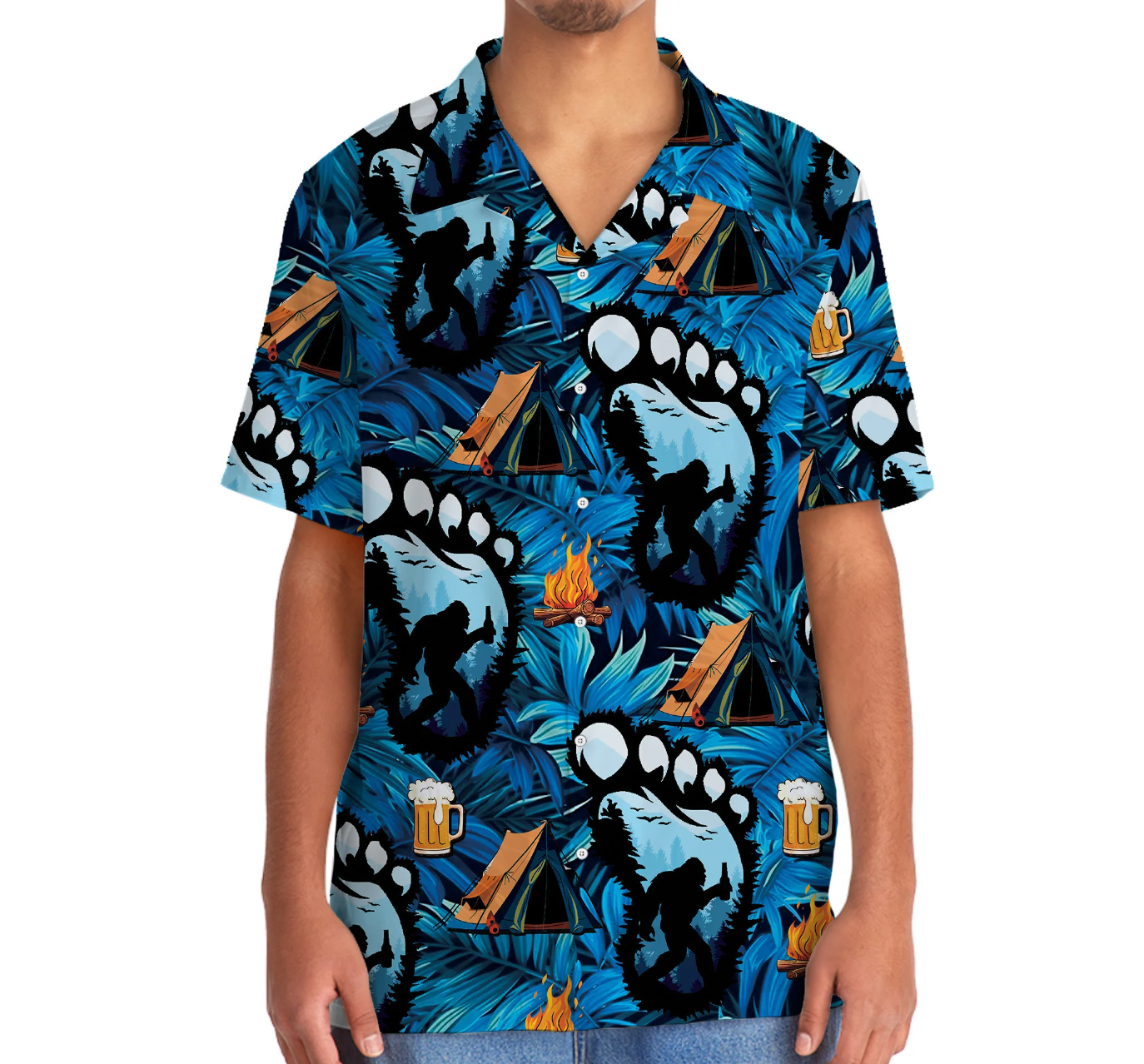 Camping Bigfoot Breeze Shirt