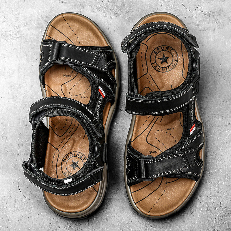 Bruno - Stylish Leather Sandals