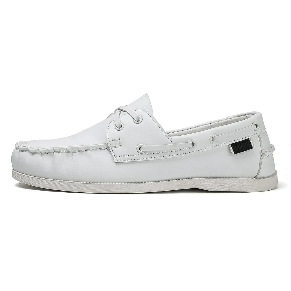 Rafaele Contrast Stitch Loafers