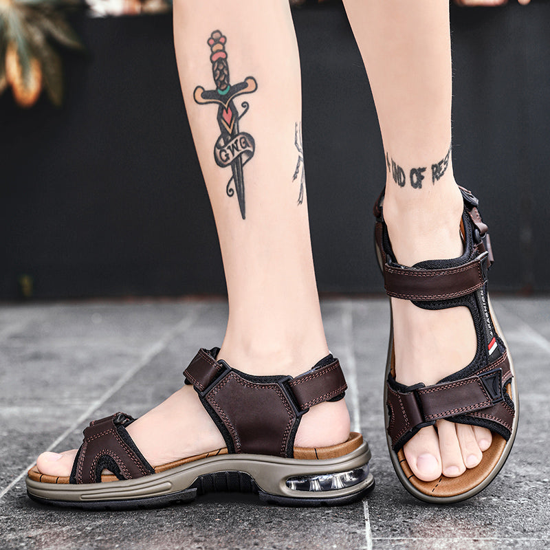 Bruno - Stylish Leather Sandals