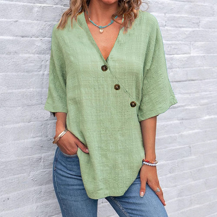 Bianca Linen Top