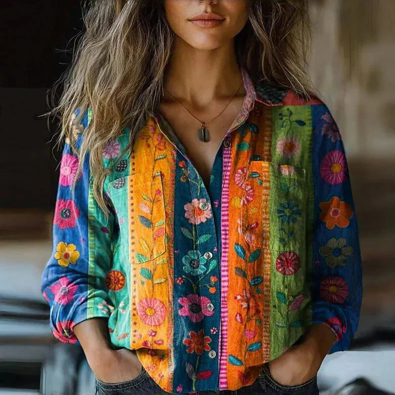 Marano™ | Vintage Printed Blouse