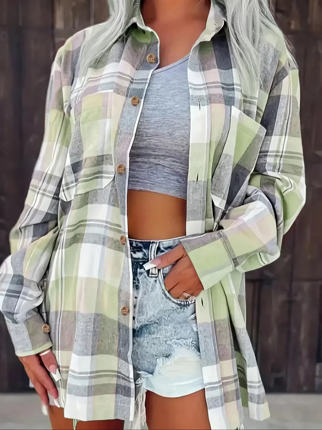 Rosa Vittoria Flannel Shirt