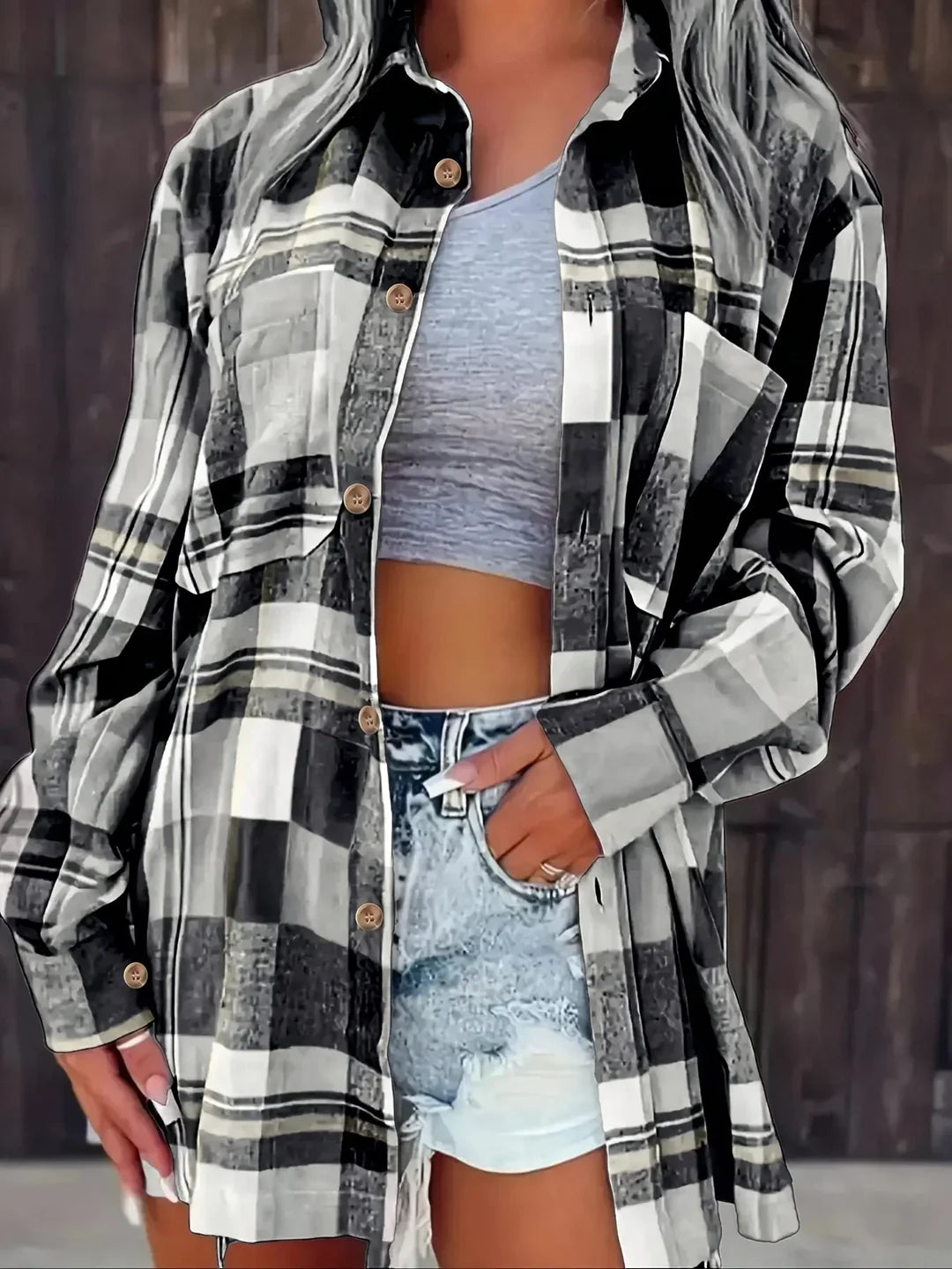 Rosa Vittoria Flannel Shirt