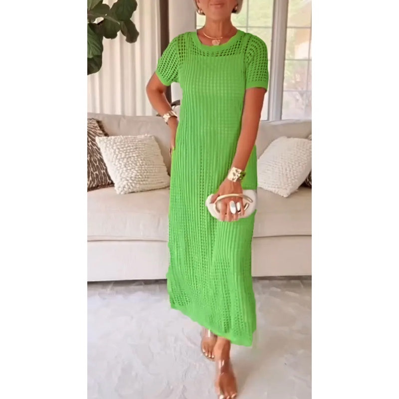 Lunaria Cutout Maxi Dress – Set of Two