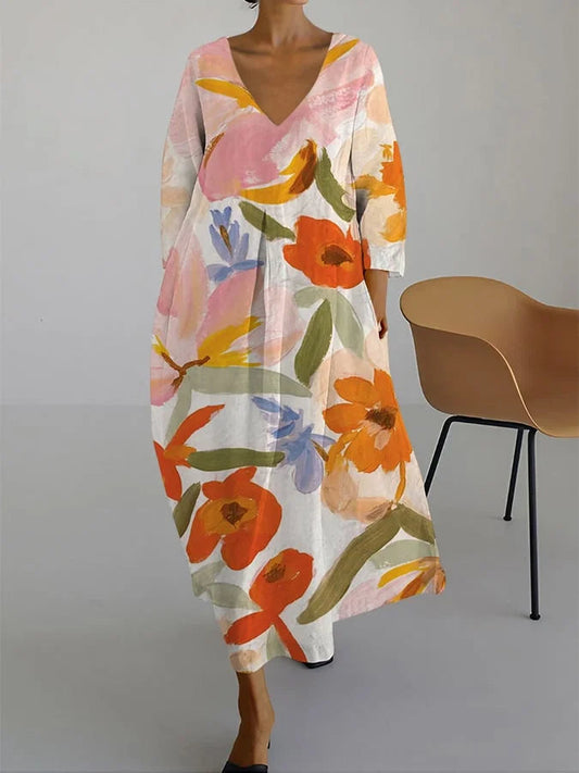 Luciana - Relaxed Floral Dress