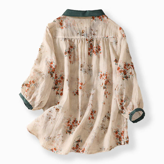 Livia Linen Blouse
