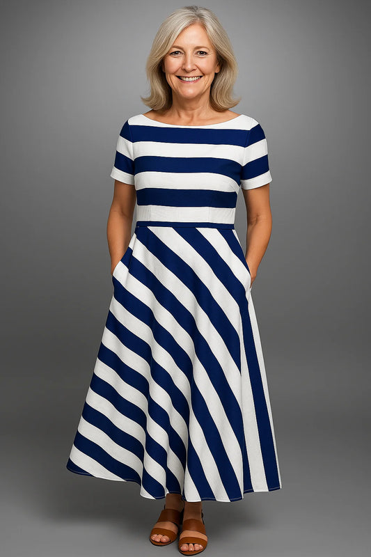 Isabella Rigata Dress