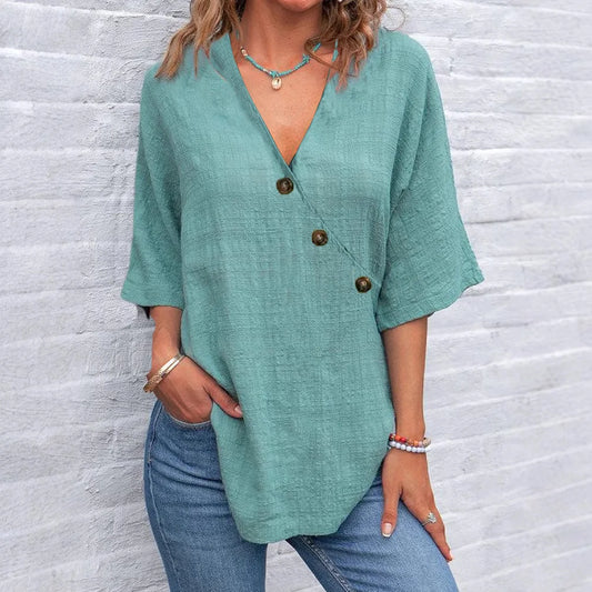 Bianca Linen Top