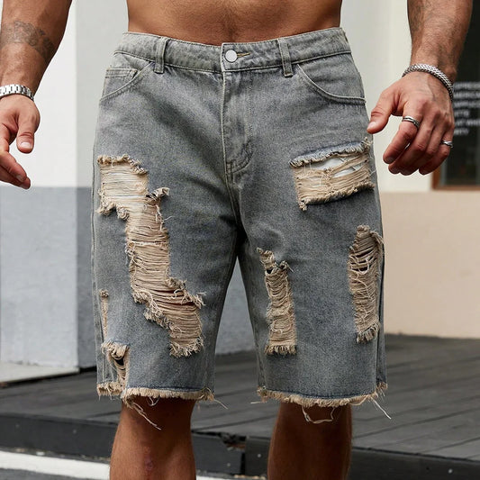 Aura Raw Cut Shorts