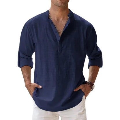 Uberto Cotton Linen Shirt