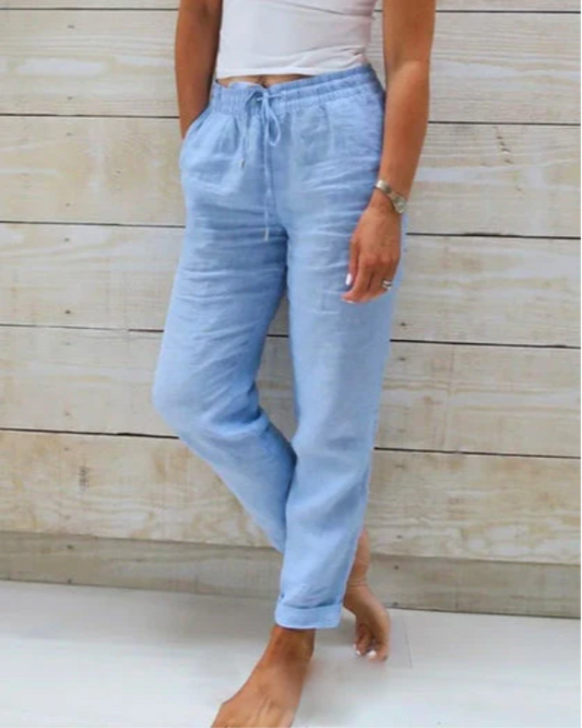 Roberta - Casual Drawstring Pants
