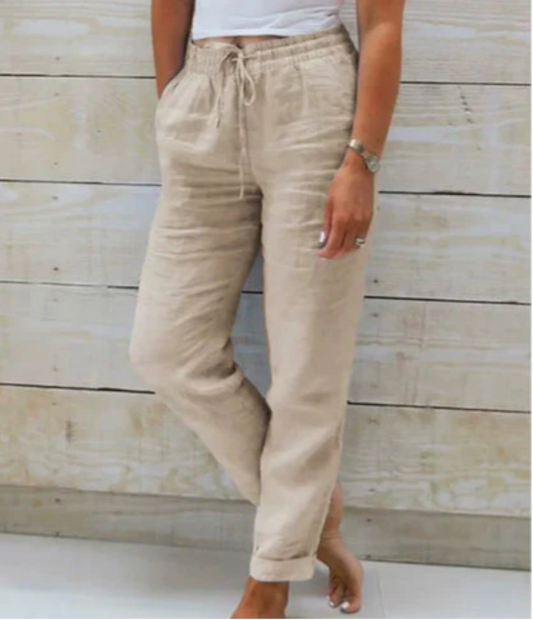 Roberta - Casual Drawstring Pants