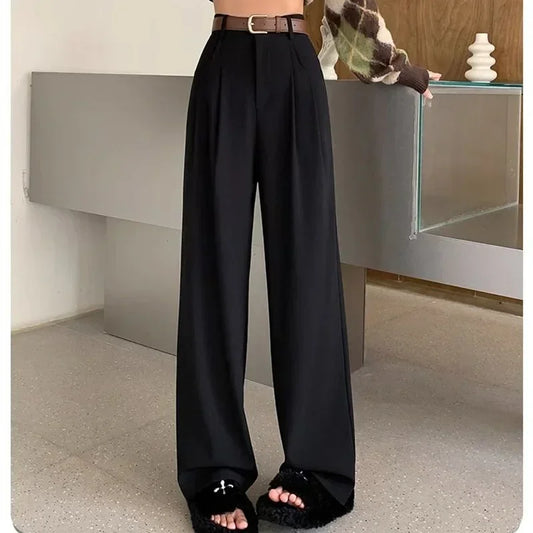 Claudia Breathable High Waist Leg Trousers