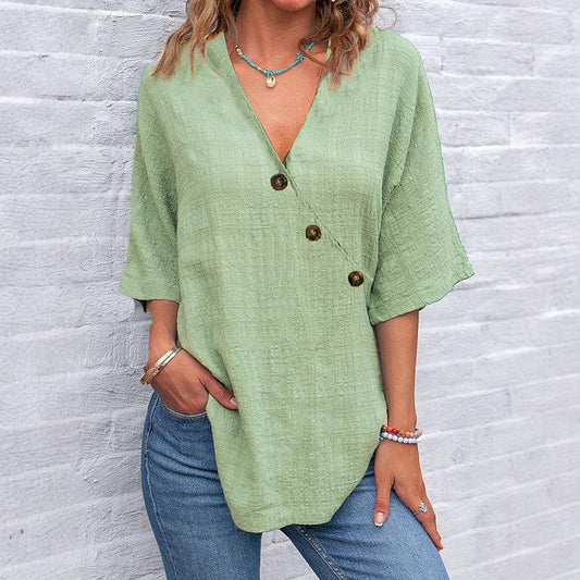 Bianca Linen Top