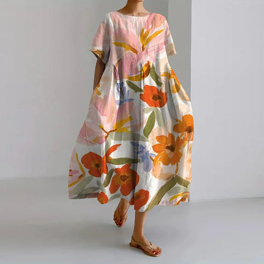 Luciana - Relaxed Floral Dress